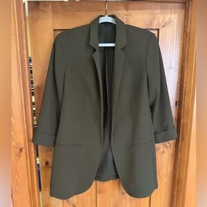 Express Olive Green Blazer